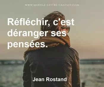 Citation de Jean Rostand