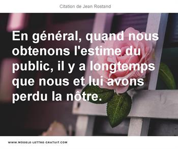 Citations Jean Rostand