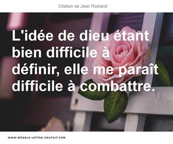 Citations Jean Rostand