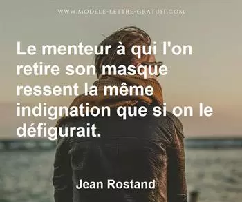 Citation de Jean Rostand
