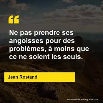 Citation Jean Rostand