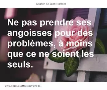 Citations Jean Rostand