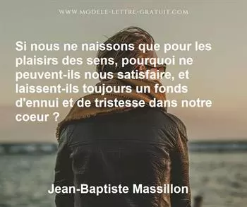 Citation de Jean-Baptiste Massillon