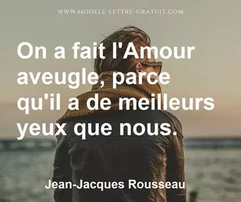 Citation de Jean-Jacques Rousseau