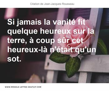 Citations Jean-Jacques Rousseau