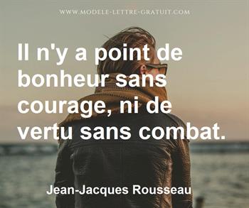 Citation de Jean-Jacques Rousseau