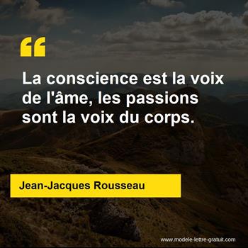 Citation Jean-Jacques Rousseau