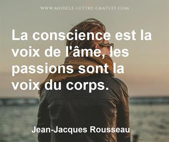 Citation de Jean-Jacques Rousseau