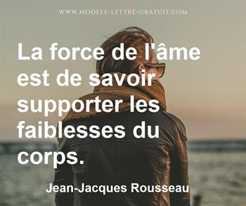 Citation de Jean-Jacques Rousseau