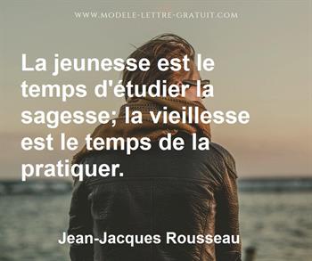 Citation de Jean-Jacques Rousseau