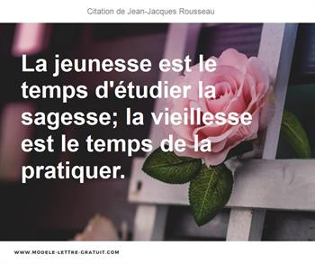 Citations Jean-Jacques Rousseau