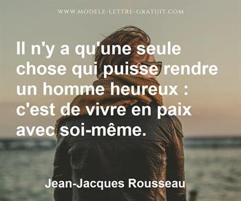 Citation de Jean-Jacques Rousseau