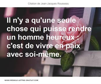 Citations Jean-Jacques Rousseau