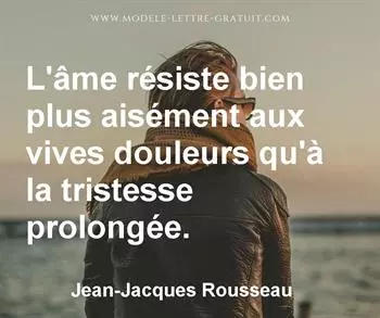 Citation de Jean-Jacques Rousseau