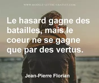 Citation de Jean-Pierre Florian