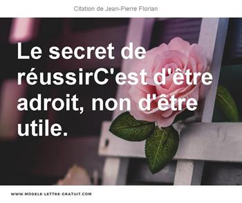 Citations Jean-Pierre Florian