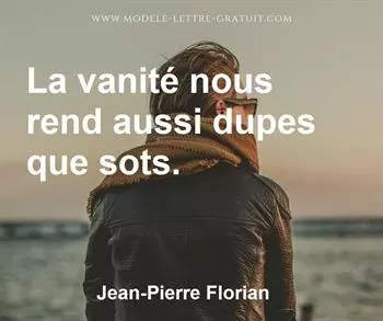 Citation de Jean-Pierre Florian
