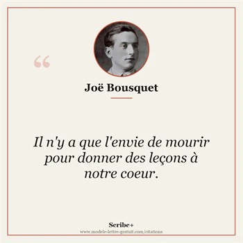 Citation Joë Bousquet