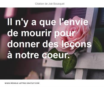 Citations Joë Bousquet