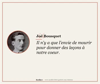 Citations Joë Bousquet