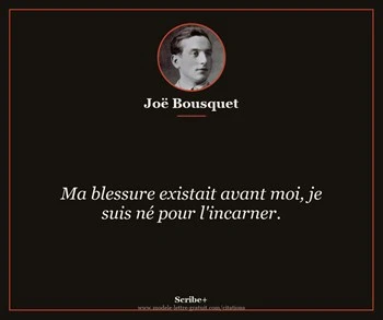 Citation de Joë Bousquet