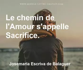 Citation de Josemaria Escriva de Balaguer