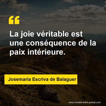 Citation Josemaria Escriva de Balaguer