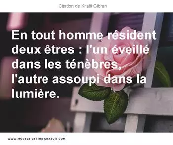 Citations Khalil Gibran