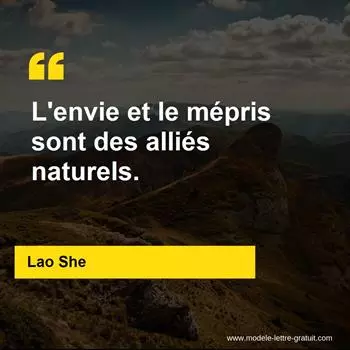 Citation Lao She