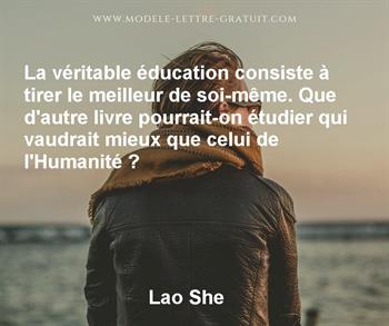 Citation de Lao She