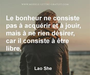 Citation de Lao She