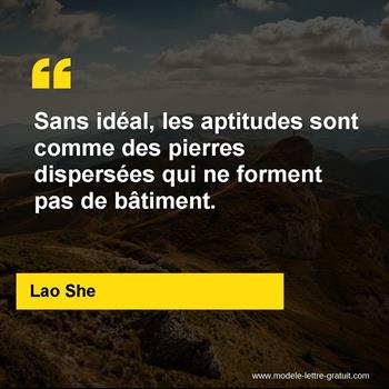 Citation de Lao She