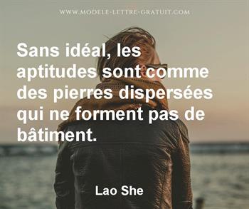 Citation de Lao She