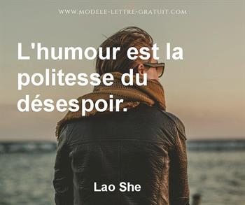 Citation de Lao She