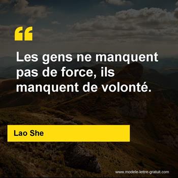 Citation de Lao She