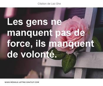 Citations Lao She