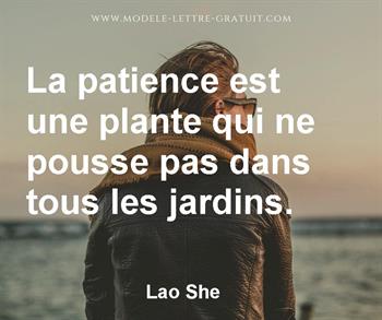 Citation de Lao She