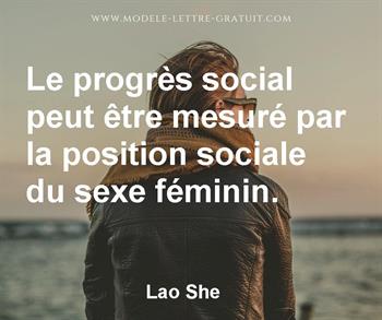 Citation de Lao She