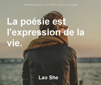 Citation de Lao She