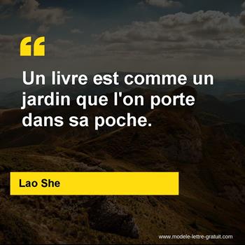 Citation de Lao She