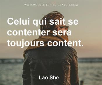 Citation de Lao She