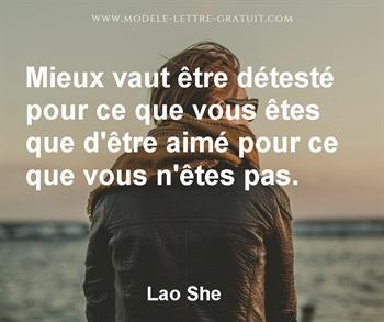 Citation de Lao She