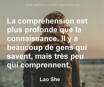 Citation de Lao She