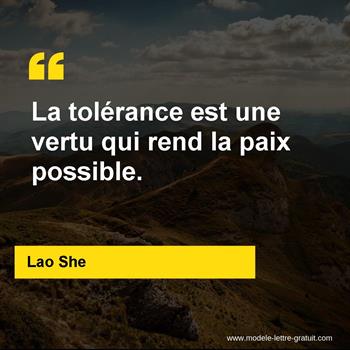 Citation de Lao She