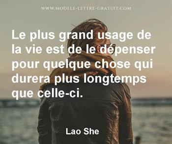 Citation de Lao She