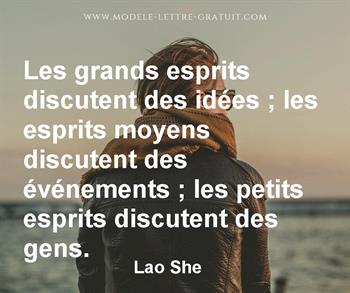 Citation de Lao She