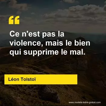 Citation Léon Tolstoï