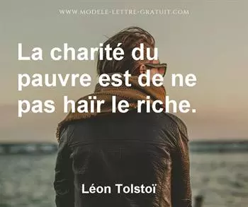 Citation de Léon Tolstoï