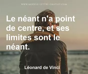 Citation de Léonard de Vinci