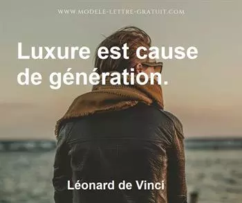 Citation de Léonard de Vinci